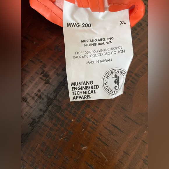 Mustang Survival weather gear rain offshore fishing gear waterproof size XXL ~ - Picture 15 of 15